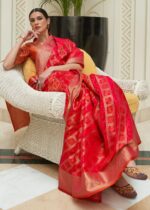 Red Patola Silk Saree