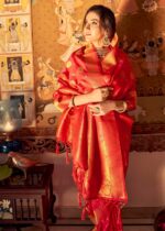 Royal Red Kanjivaram Saree