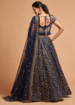 Navy Blue Lehenga Choli