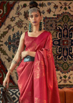 Bridal Red Banarasi Saree