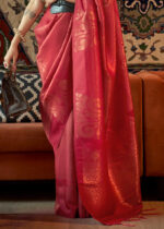 Bridal Red Banarasi Saree