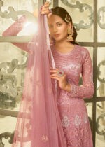 Blush Pink Heavy Embroidery Anarkali