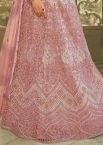 Blush Pink Heavy Embroidery Anarkali