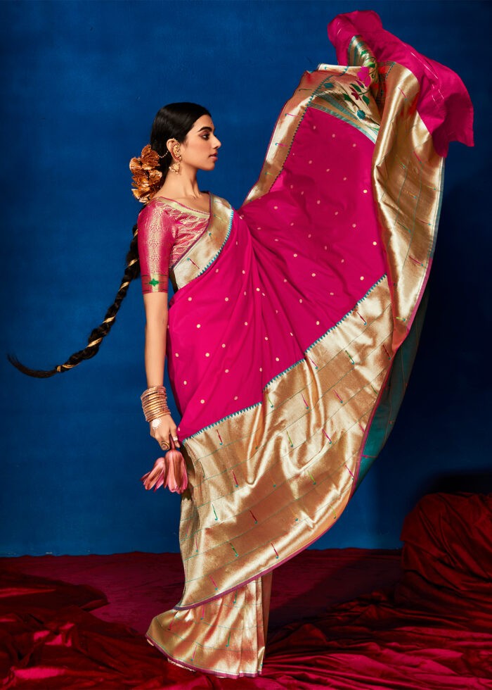 Razzmatazz Paithani Silk Saree