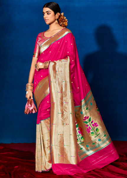 Razzmatazz Paithani Silk Saree