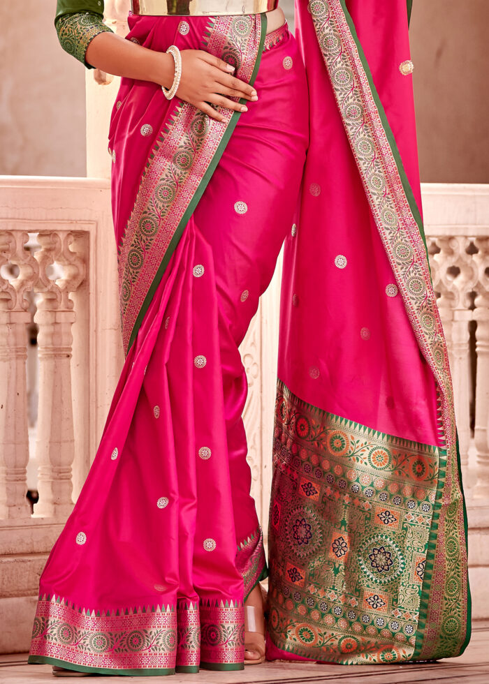 Razzmatazz Soft Silk Banarasi Saree