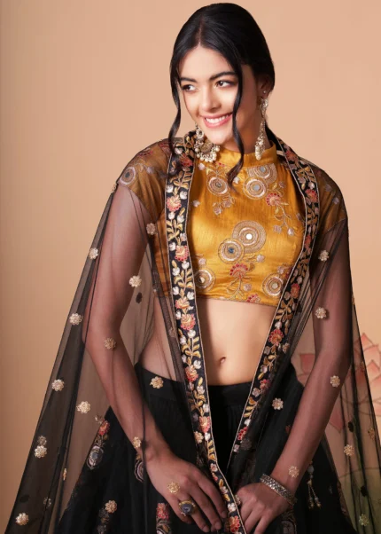 Black Lehenga Choli