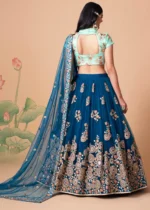 Cerulean Blue Lehenga Choli