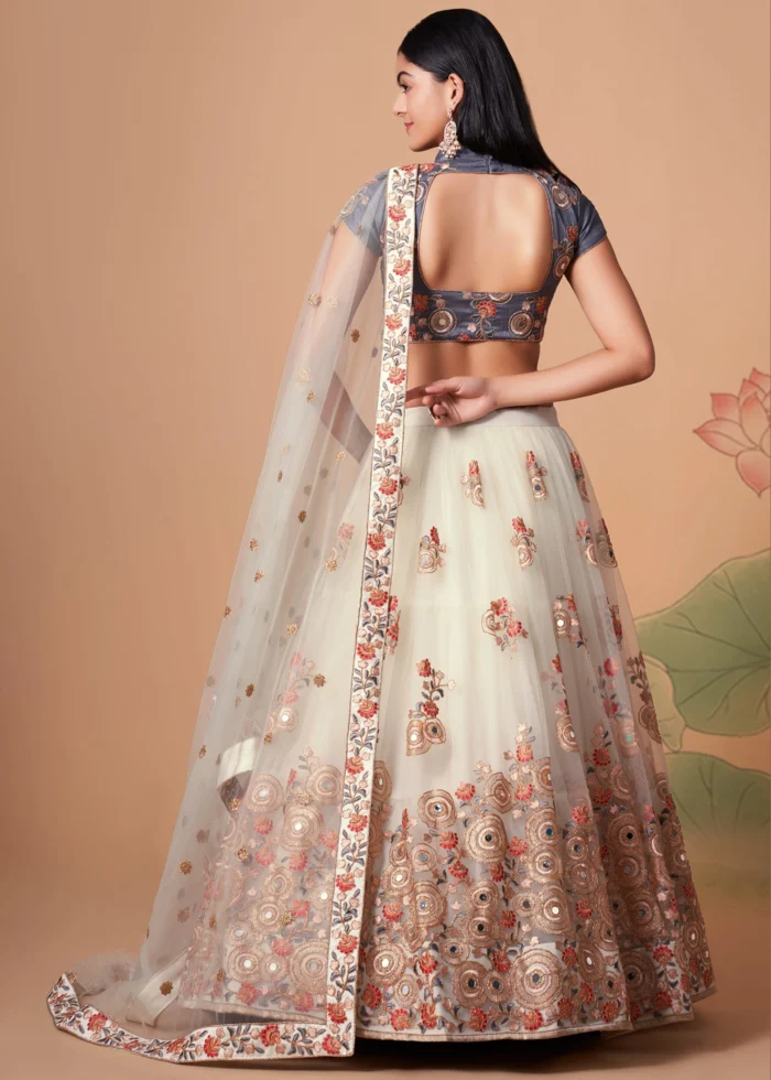 Off White Lehenga Choli