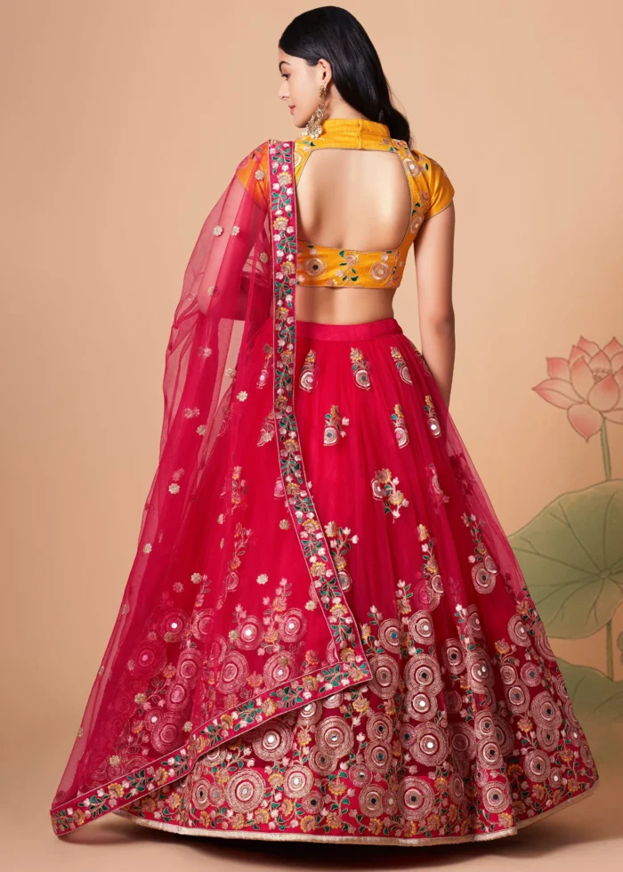 Rani Pink Lehenga Choli