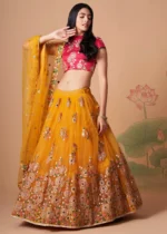 Yellow Lehenga Choli