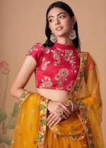 Yellow Lehenga Choli