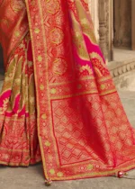 Multicoloured Banarasi Saree