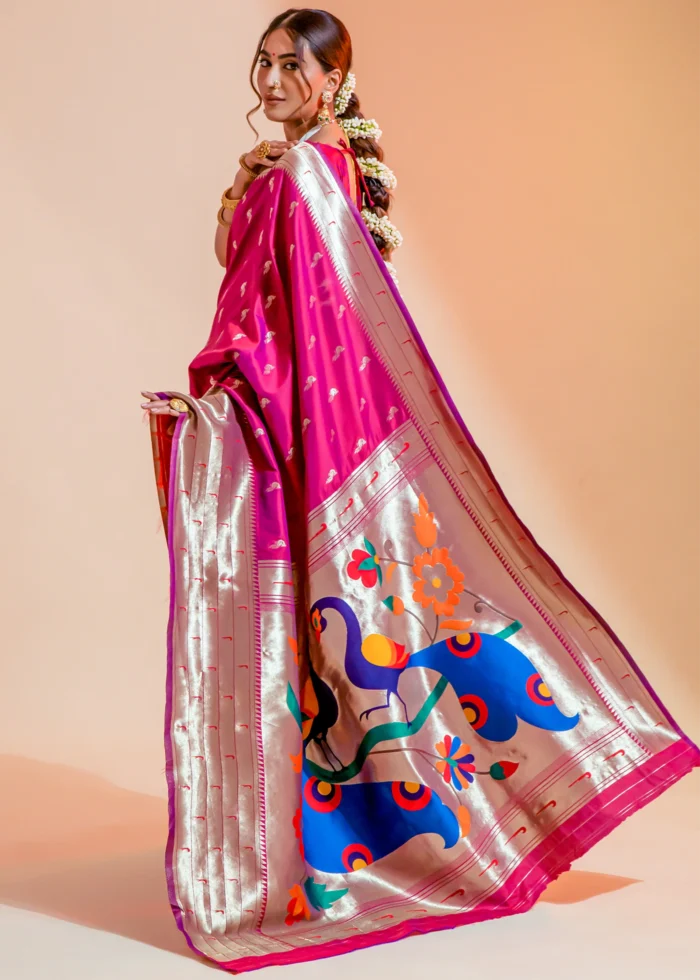 Razzmatazz Paithani Silk Saree