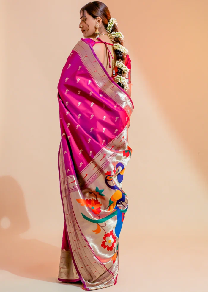 Razzmatazz Paithani Silk Saree