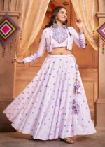 Lavender Lehenga Choli