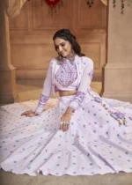 Lavender Lehenga Choli