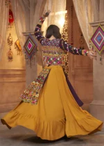 Mustard Yellow Lehenga Choli