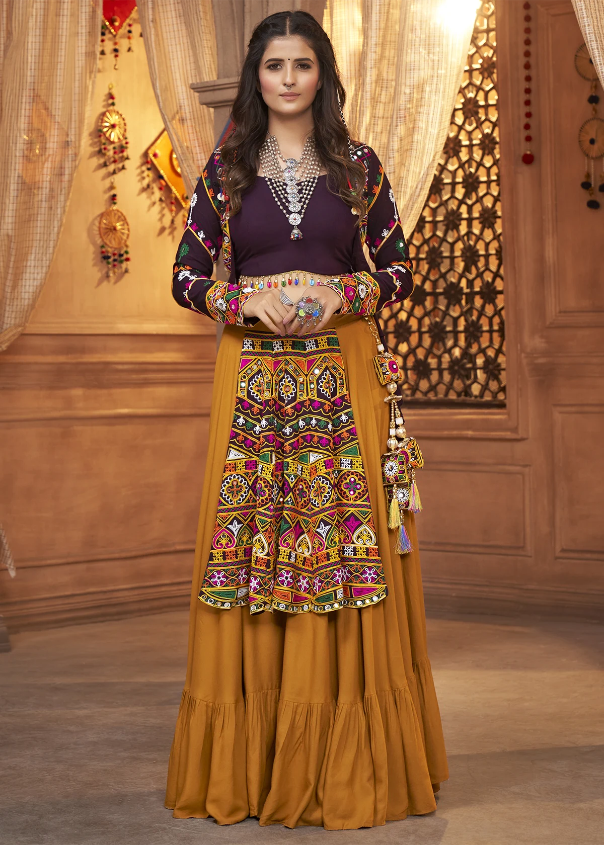 Mustard Yellow Lehenga Choli