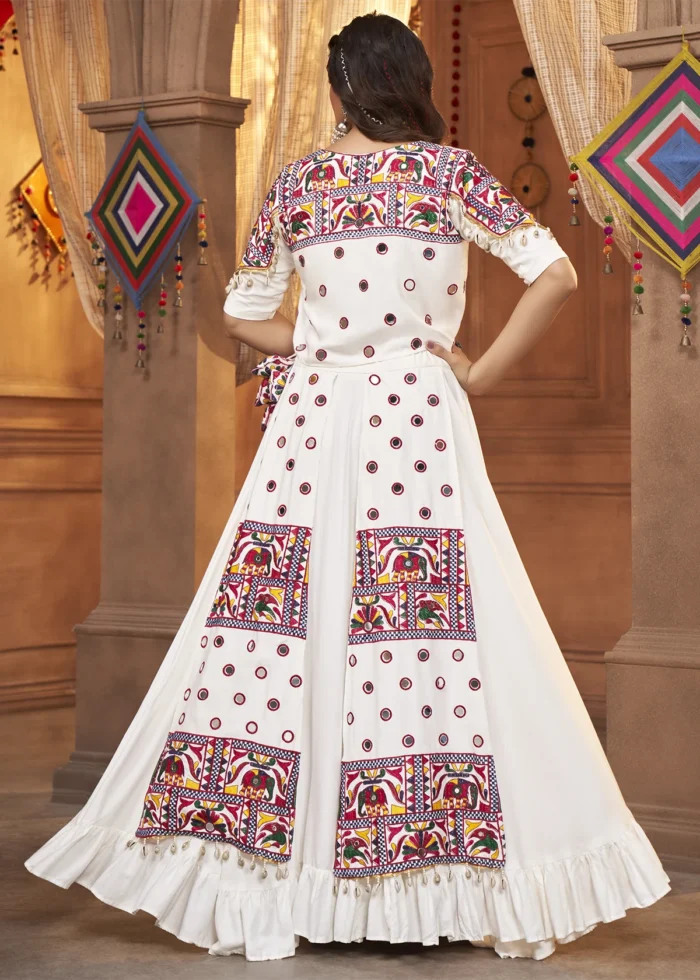 White Lehenga Choli