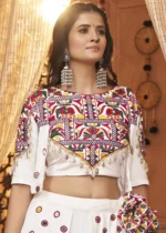 White Lehenga Choli