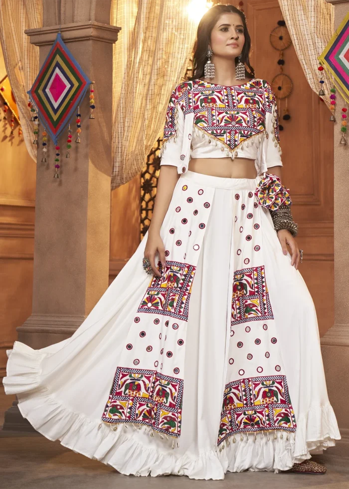 White Lehenga Choli