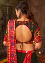 Dark Green Lehenga Choli