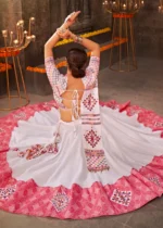 White Lehenga Choli