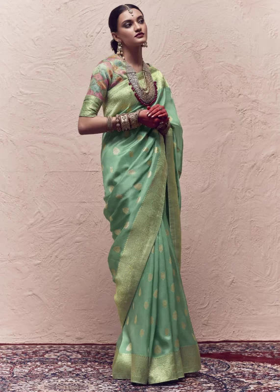 Oxley Green Banarasi Saree