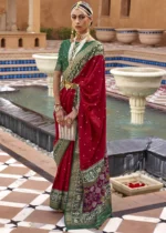 Tango Red Patola Saree