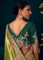 Green Kanjivaram Silk Saree