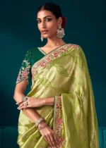 Green Kanjivaram Silk Saree