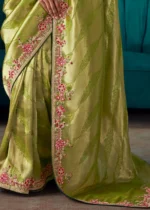 Green Kanjivaram Silk Saree