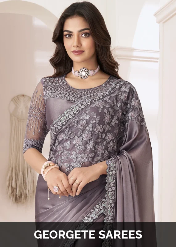 Buy Georgette Sarees Online